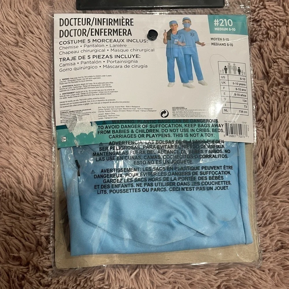 New Kids Doctor / Nurse Costume - Medium (8/10)